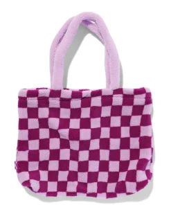 extra grote shopper lila