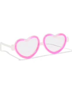 feestbril met neon glow sticks - 2 stuks