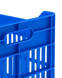 fietskrat blauw