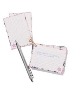 flashcards met ring en elastiek