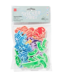 foam stickers wilde dieren
