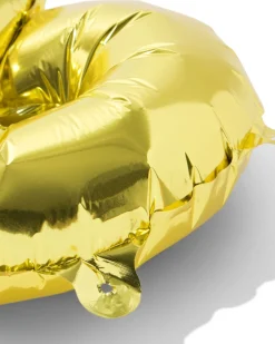 folieballon cijfer 8 30cm goud