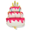 folieballon 55cm taart