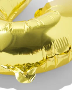 folieballon getal 25 60cm goud