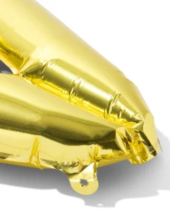 folieballon letter A 30cm goud