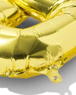 folieballon letter B 30cm goud