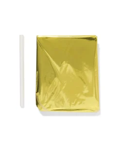 folieballon letter C 30cm goud