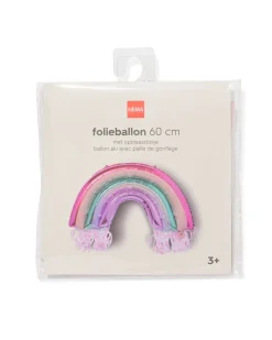 folieballon regenboog 60cm