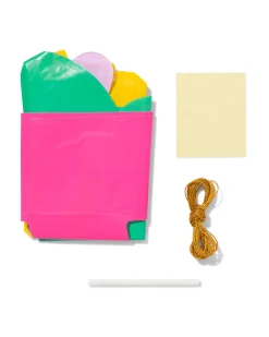 folieballon slinger happy birthday 20cm kleur