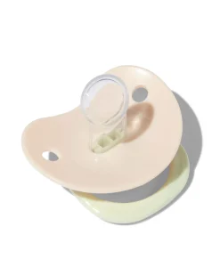 fopspenen met platte kant maan 0-6m