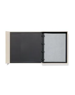 fotoboek tafelmap 33x28 linnen ecru