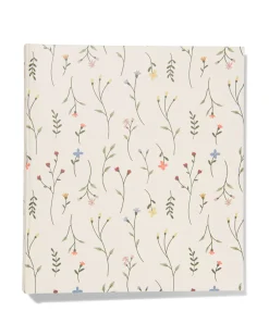 fotoboek 32.5x29 papier bloemen