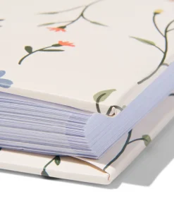 fotoboek 32.5x29 papier bloemen
