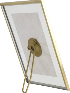 fotolijst 15x20cm goud metaal floating
