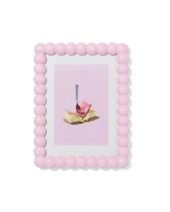 fotolijst 15x20cm hout bolletjes