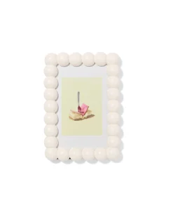 fotolijst 10x15cm hout bolletjes