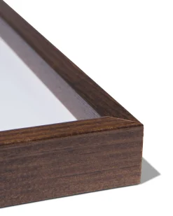 fotolijst 10x15cm notenkleur massief hout