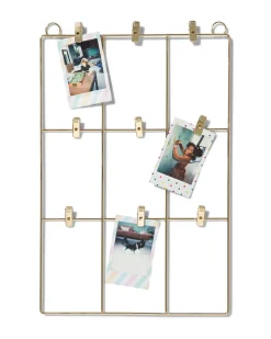 fotorek 35x23 met 9 knijpers voor foto's
