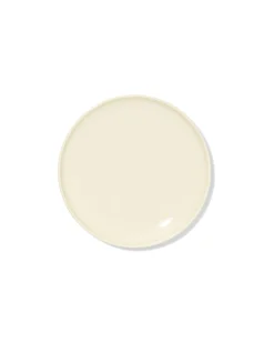 gebaksbordje Ø16.5cm Knap new bone china geel