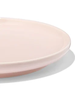 gebaksbordje Ø16.5cm Knap new bone china roze