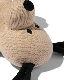 gebreide knuffel hond