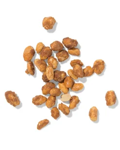 gecoate pinda karamel zeezout 200g