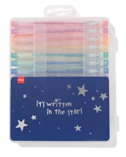 gelpennen groot glitter - 30 stuks