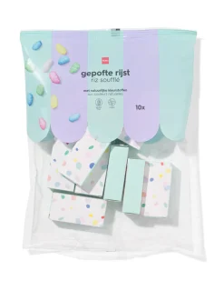 gepofte rijst uitdeelzak - 10 stuks