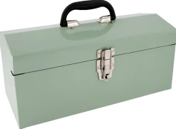 gereedschapskist 18x41x19 metaal groen