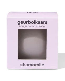 geur bolkaars bol ⌀10cm kamille