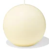 geur bolkaars ⌀10cm vanille