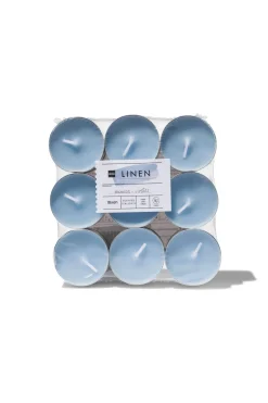 geur sfeerlichten linen - 18 stuks