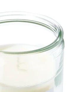 geurkaars in glas Ø6.5 linen