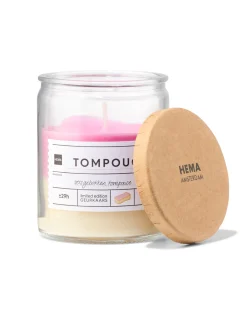 geurkaars in glas tompouce