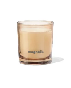 geurkaars in glas ⌀7x8cm magnolia