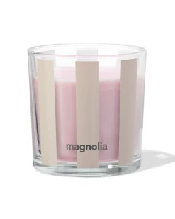 geurkaars in glas⌀10x10cm magnolia