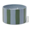 geurkaars ⌀11x7cm keramiek sinaasappel-cederhout