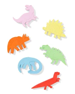 gevormde waskrijtjes dino - 6 stuks
