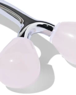 gezichtsmassage roller met bewaarzakje