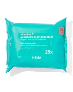 gezichtsreiningsdoekjes vitamine C
