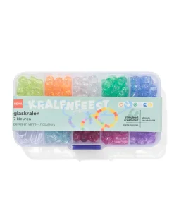 glaskralen 7 kleuren