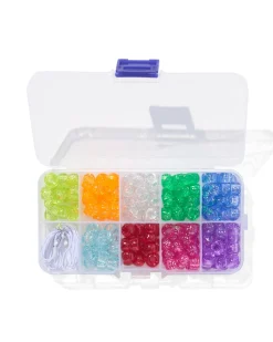 glaskralen 7 kleuren