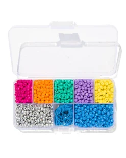 glaskralen 135gram heldere kleuren