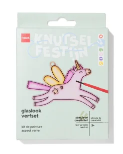 glaslook verfset eenhoorn