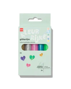glitterlijm - 5 stuks