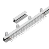 gordijn U-rail 200cm wit