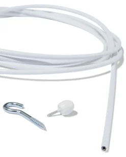 gordijnenset spiraal 2.5m