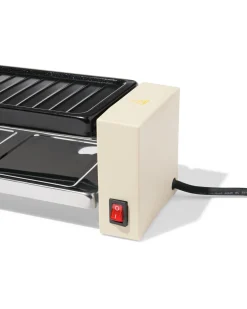 gourmetset 23x10cm 2 personen PFAS-vrij beige