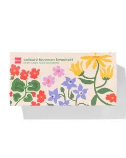 groeiset eetbare bloemen