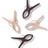 grote plastic clips 4x15.5cm - 4 stuks